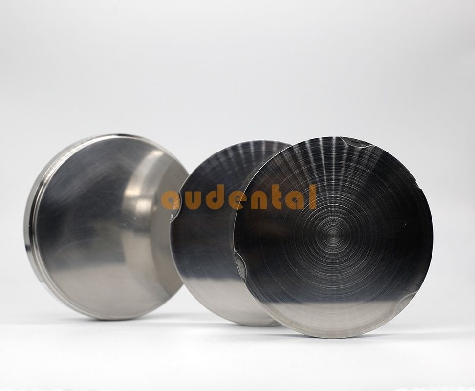 Audental CAD CAM Matériau de fraisage dentaire de 98 mm Cobalt Chrome Chrome Disque pour le laboratoire dentaire