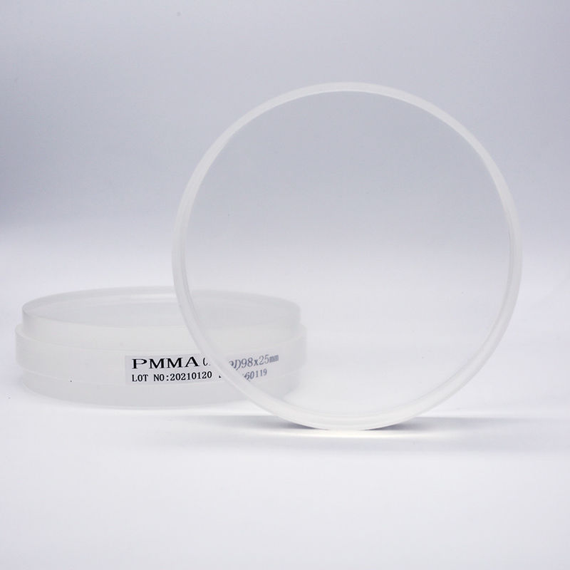 Disques PMMA pour laboratoire dentaire 10/12/14/16/18/20/22/24/30 pour les couronnes et ponts temporaires