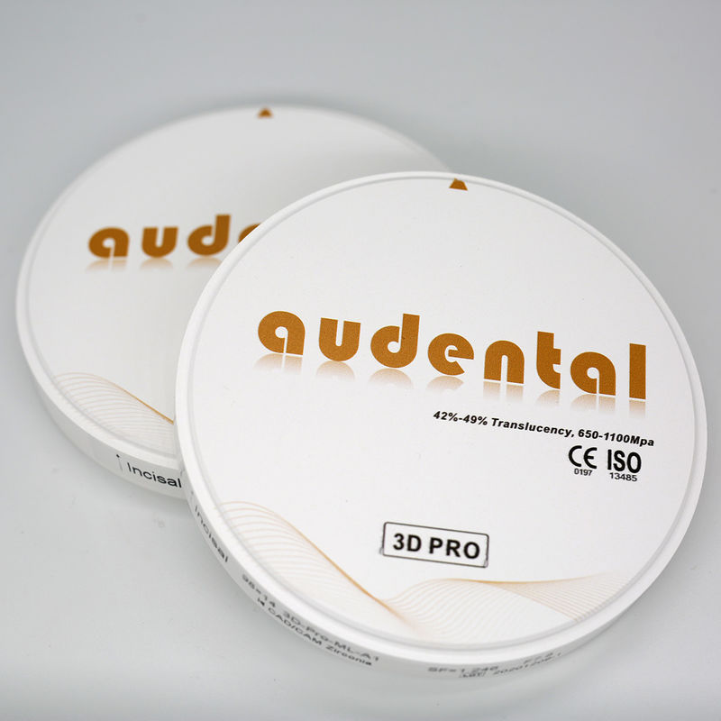 92/95/98mm Laboratoire dentaire 3D Pro Zirconia Bloc avec haute translucide et conception multicouche