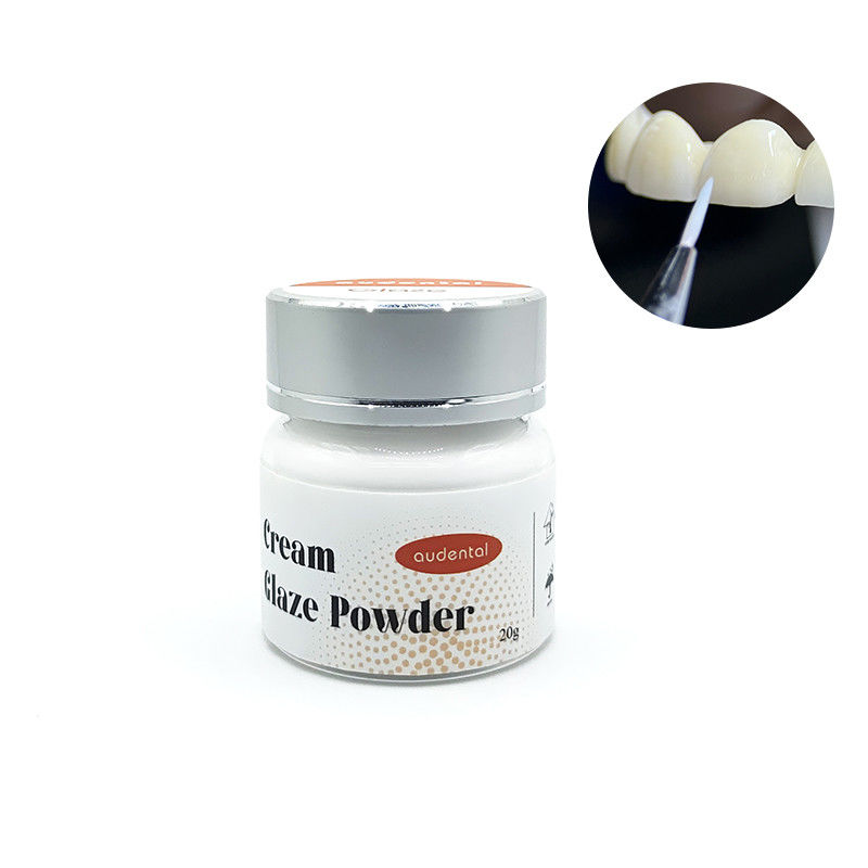 Poudre de glaçage en céramique de qualité professionnelle pour les soins dentaires Zirconia Liquide de coloration en porcelaine
