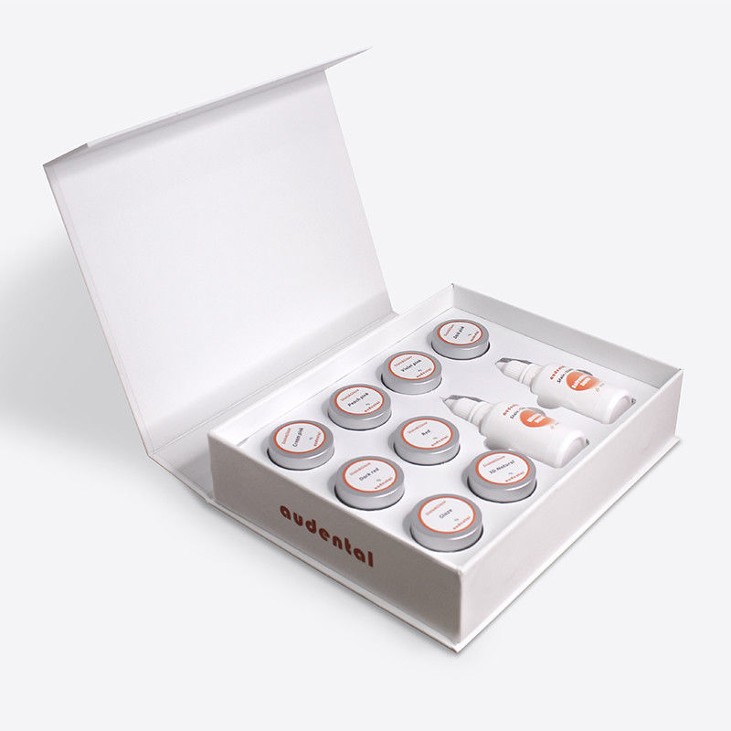 Laboratoire dentaire audentiel Couronnes en zirconium Glaçage céramique Poudre pâte glaçage pâte glaçage de tache dentaire