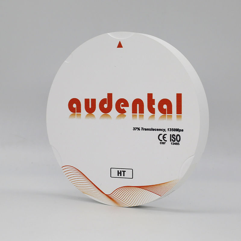 HT Dentistique en Zirconia Blanc Bloc Dentistique Audental Lab 16 Colorant Liquide 1350MPa 3/4 Unité des ponts