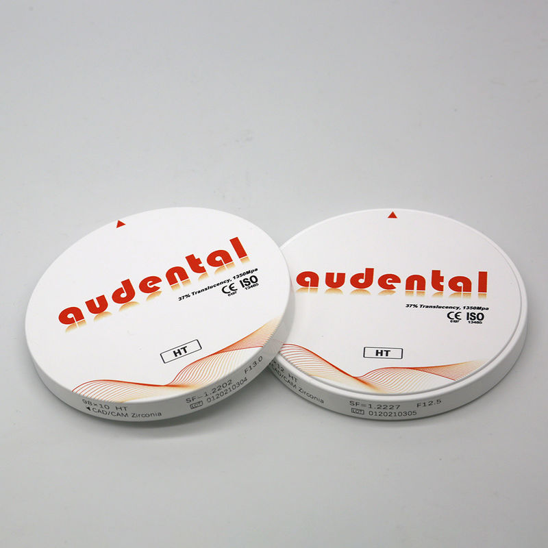 Bloc de zirconium dentaire CAD/CAM pour les restaurations à arc complet avec une haute translucide et des performances optimales