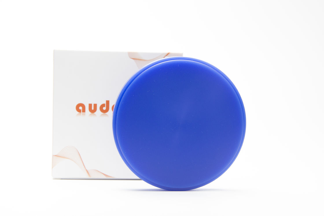 Bloc de disque de cire dentaire de haute précision pour fraiseuses en bleu vert blanc ou gris