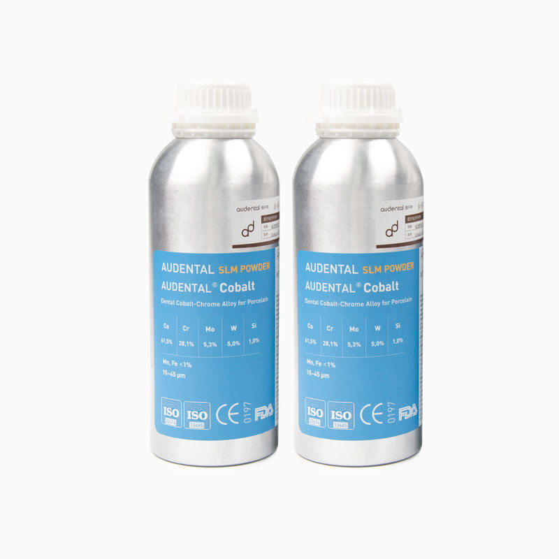 Poudre SLM de cobalt-chrome CoCr professionnel pour l'impression 3D dentaire en métal de cadres et d'abutments partiels