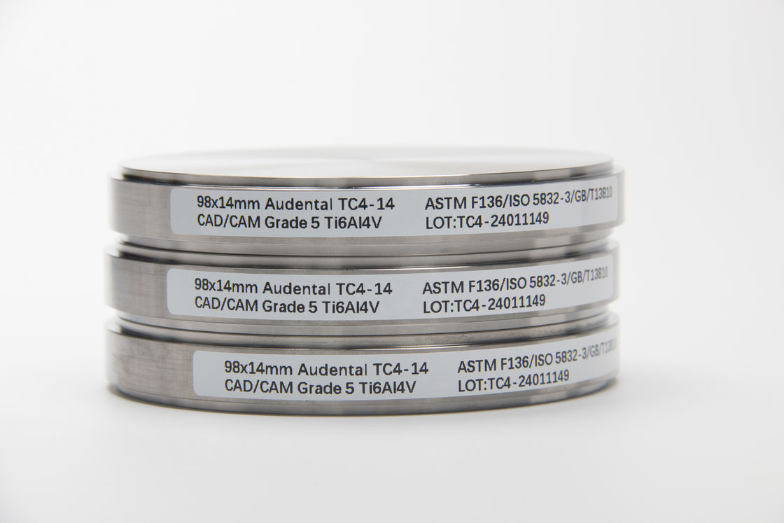 Dentistique CAD CAM fraisage Cobalt chrome Disque vide hauteur 10/12/14/16/18/20/22/25 mm par Audental Cocr