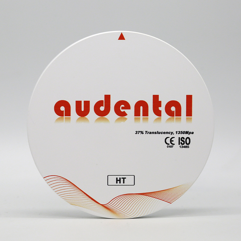 Audental HT/DHT Couronne blanche et ponts Blocs de zirconium Laboratoire dentaire Système CAD CAM Prix d'usine Dentistique Consommable Dentistique Zirconium
