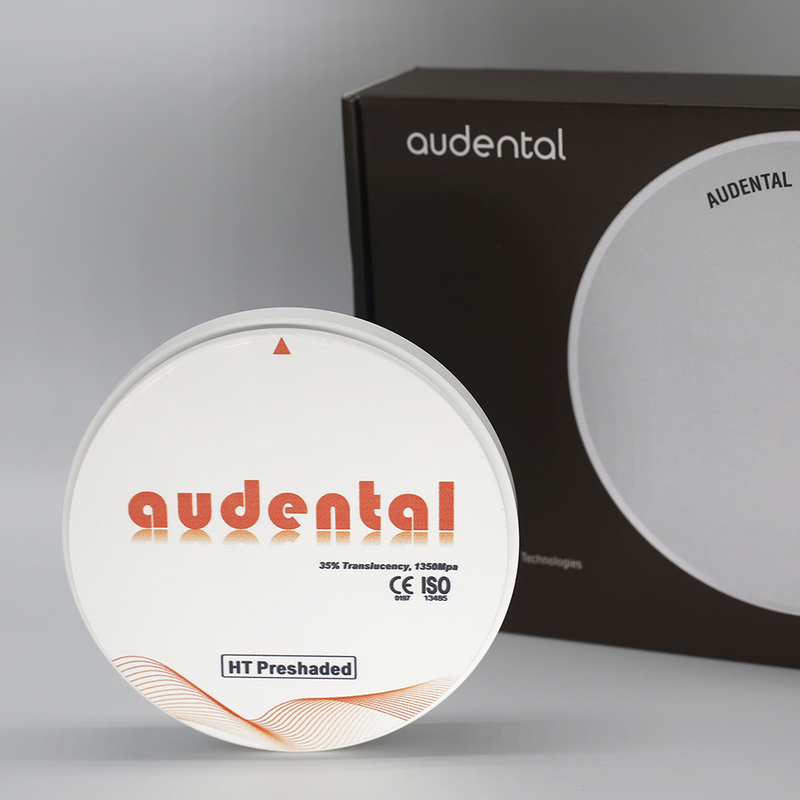 Audental HT/DHT Blanc 16 Liquides de coloration Zirconia Blocs de laboratoire dentaire Système CAD CAM Prix d'usine Dentistique Consommable Dentistique Zirconia