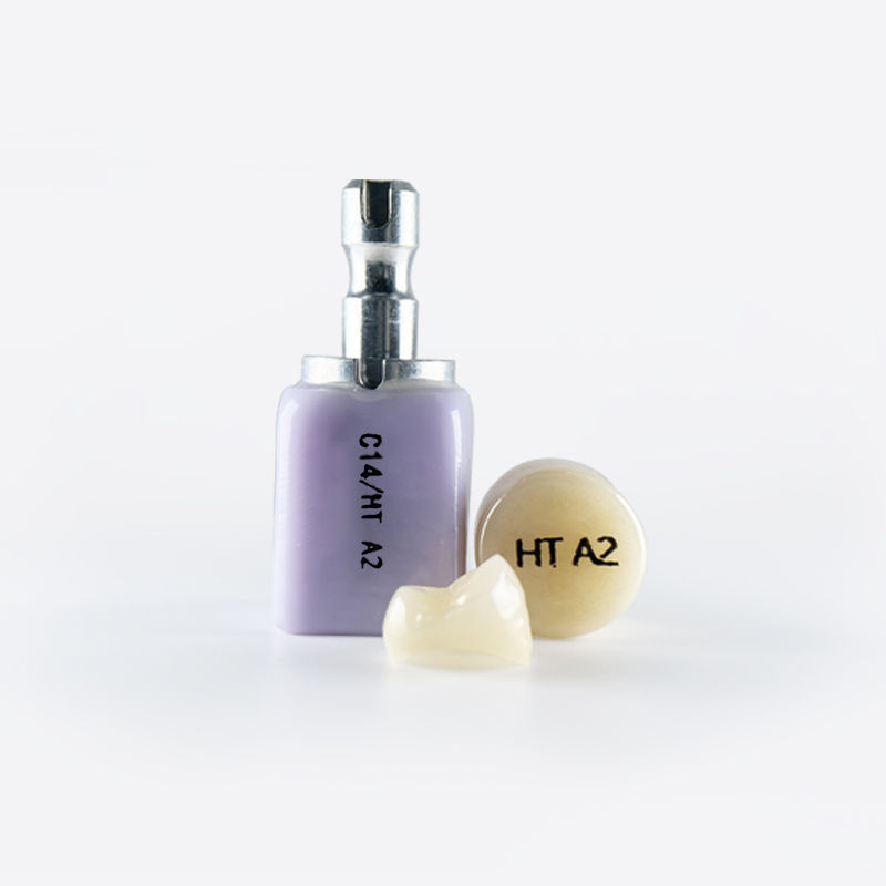 Matériaux audentaux de laboratoire dentaire en verre céramique zirconium bloc lithium dissilicate bloc lingot pour la restauration dentaire