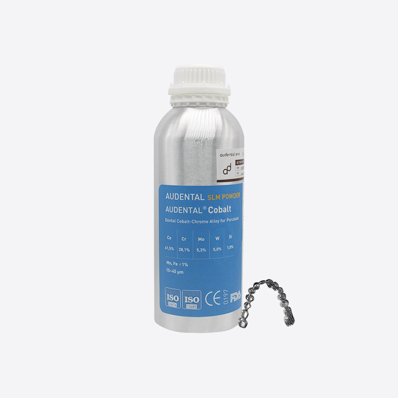 Impression en métal 3D dentaire utilisant de la poudre d'alliage de cobalt-chrome à faible porosité et teneur en oxygène pour une impression améliorée