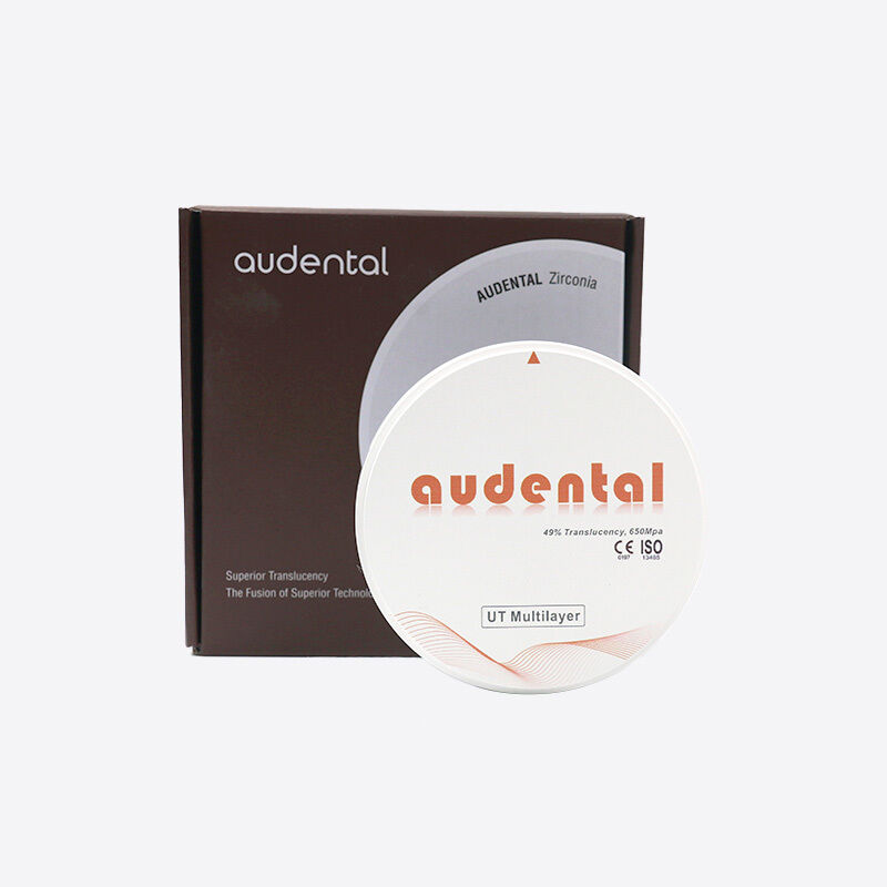 Bloc de zirconium multicouche conçu avec précision, d'une résistance équilibrée et d'une esthétique naturelle pour les applications dentaires