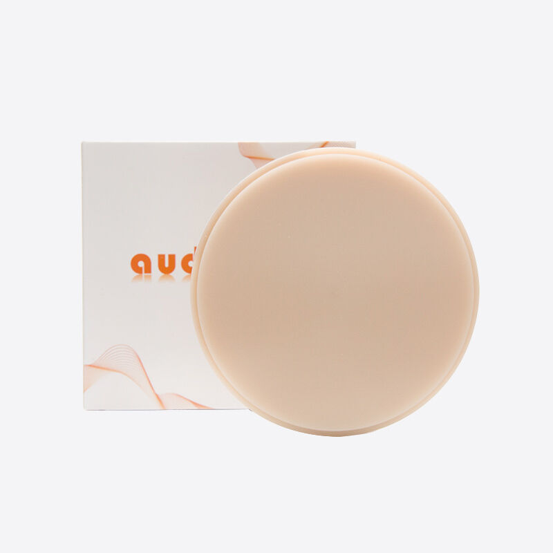 Matériau de fraisage de laboratoire dentaire Bloc de PMMA rose-A2 pour les prothèses dentaires complètes 98 mm/95 mm Taille et forme