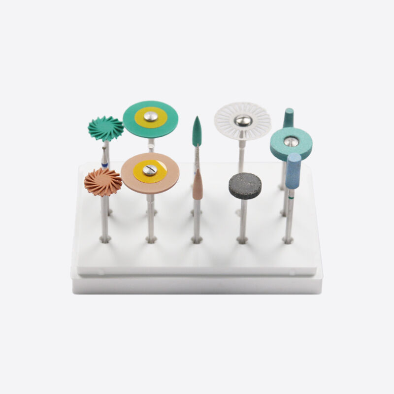 L'outil dentaire professionnel au diamant pour le polissage de circonia pmma avec certification CE et cinq