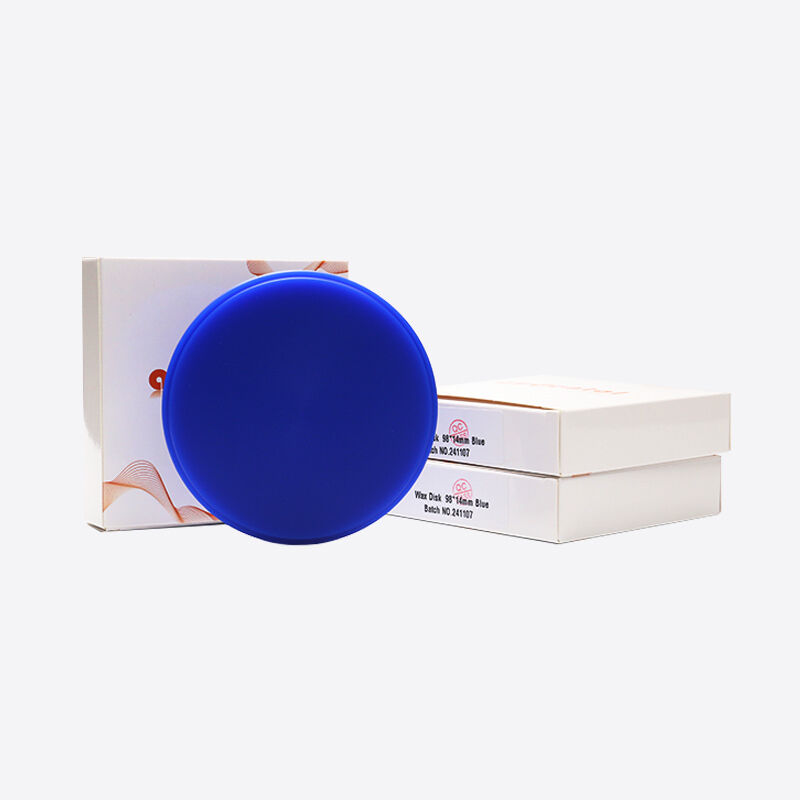Disque de cire dentaire Blocs de cire résistants compatibles avec les fraiseuses à système ouvert offrant une brûlure propre et une sculpture facile