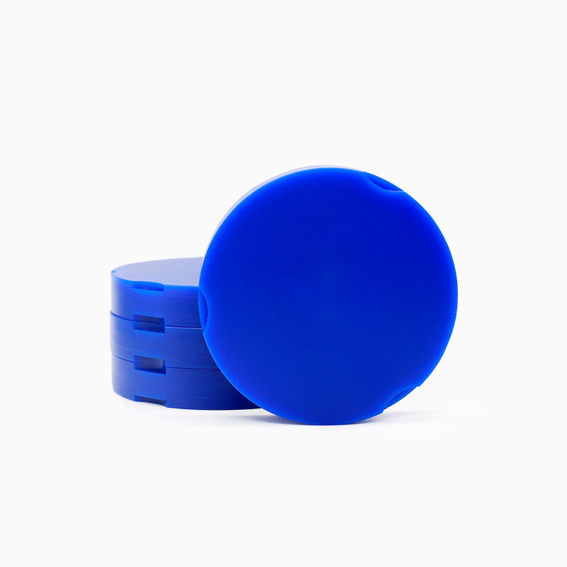 Disque de cire dentaire blocs solides et stables disponibles en vert bleu blanc et gris couleurs conçues pour la coulée précise et la sculpture facile
