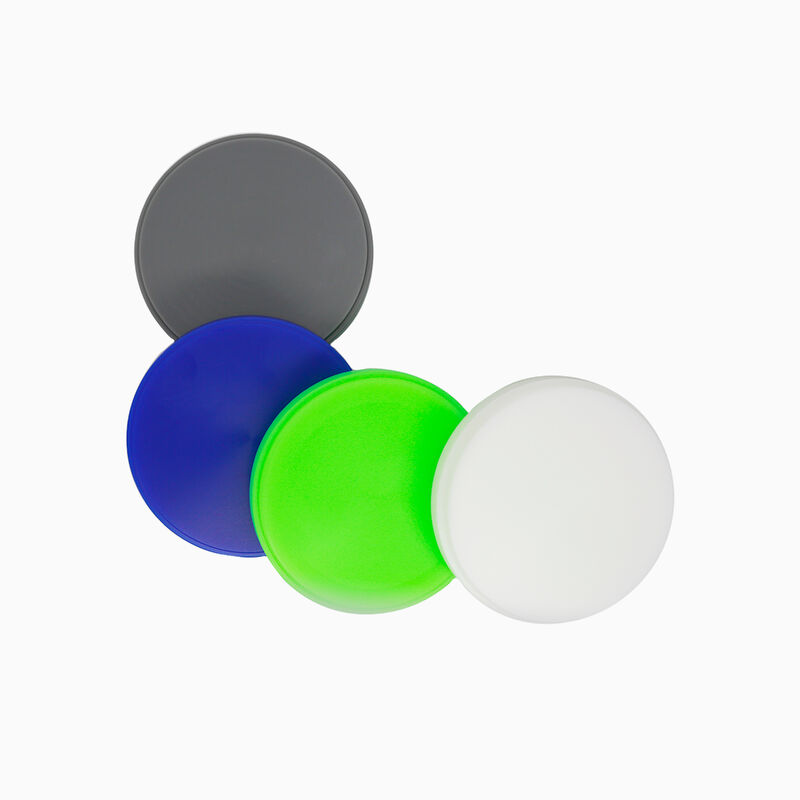 Disque de cire dentaire blocs solides et stables disponibles en vert bleu blanc et gris couleurs conçues pour la coulée précise et la sculpture facile