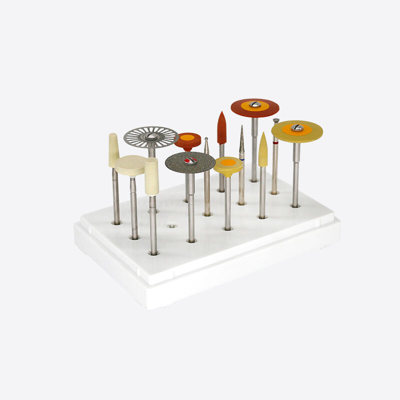 Fraise de polissage de zircone polyvalente conçue pour le polissage dentaire de zircone pmma et de cire avec support technique en ligne disponible