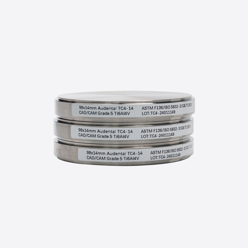 Disque en alliage de cobalt et de chrome Cobalt Chrome Block conçu pour les restaurations dentaires, les couronnes, les ponts et les structures supportées par implants