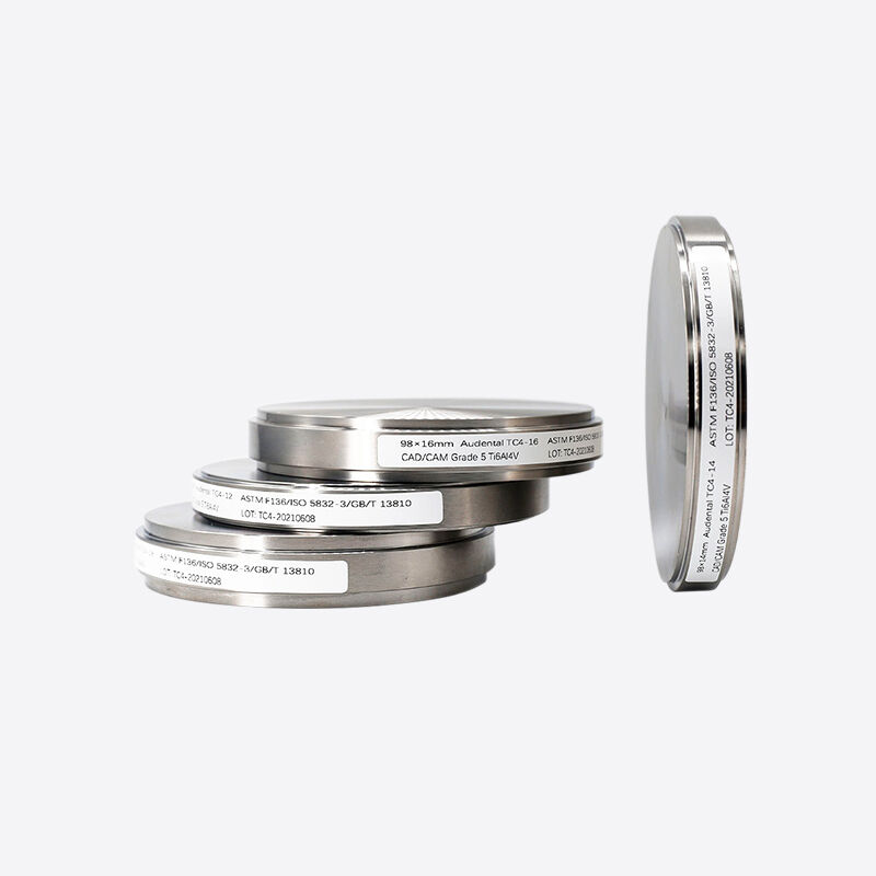Disque en alliage de cobalt et de chrome Cobalt Chrome Block conçu pour les restaurations dentaires, les couronnes, les ponts et les structures supportées par implants