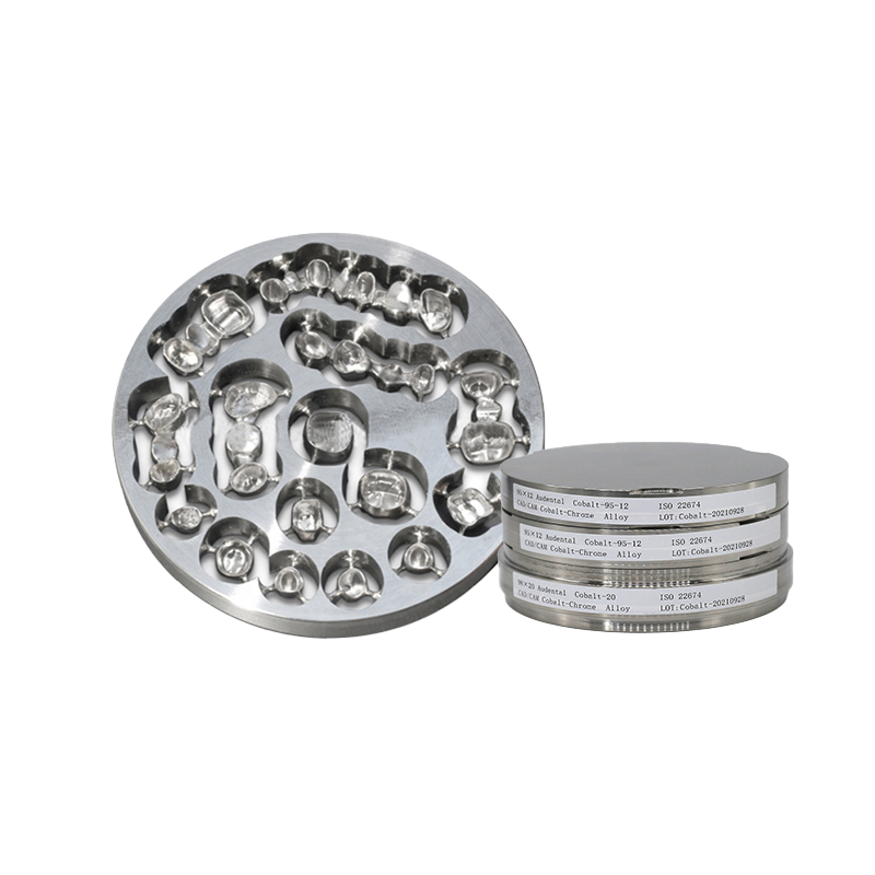 Audental 98×12 mm CoCr Dental Milling Disc | Cobalt Chrome for Dental Labs