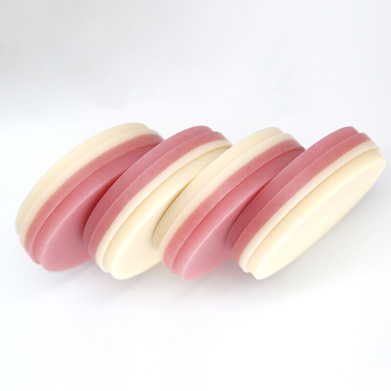 Dental Pmma Block suitable for dental frameworks temporary crowns bridges full dentures partial dentures and abutments