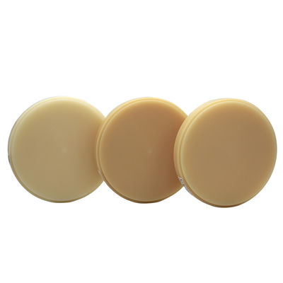 Pont temporaire monochromatique en Pmma dentaire monobloc Pmma 98mm