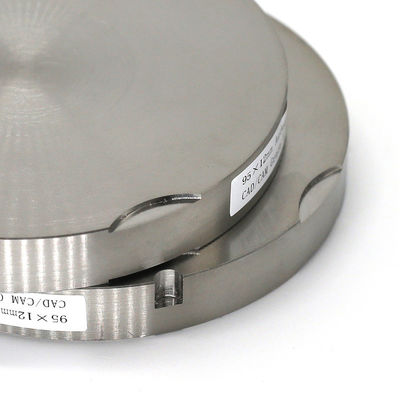 CAD CAM Disque de fraisage en titane dentaire 98 mm Gr5 Disque en titane blanc