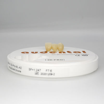 Gradient Dental Zirconia Block 3D Pro Disque de fraisage en zircone à 9 couches