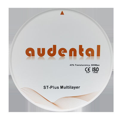 translucidité superbe de 98/95mm plus les disques multicouche de zircone pour Digital dentaire fraisant le laboratoire
