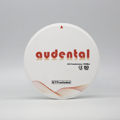 Boîte de couleur Package A1-B2 Bloc de zirconium pré-ombré Avec 46% de translucide Pour les produits