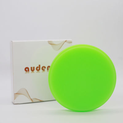 Audental Bloc de sculpture en cire dentaire vert bleu pour le système de fraisage CAD/CAM