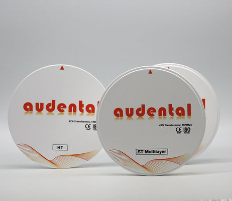 14 mm Disque rond ST Multicouche Zirconia Bloc Vita 16 Couleur translucide