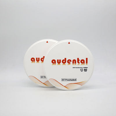 Audental Excellent Translucide ST Bloc de zirconium préchauffé avec système CAD/CAM