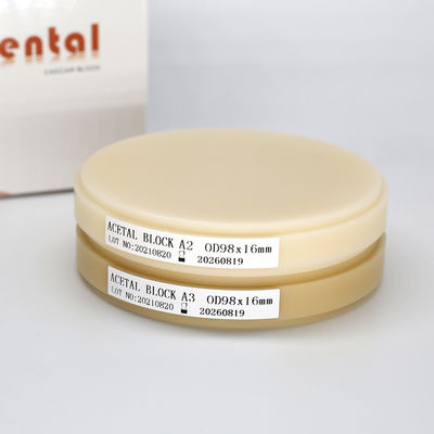 Audental mono résine multicouche CAD CAM Matériau Punk Bloc PMMA vide