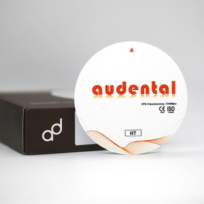 Matériaux dentaires OEM ODM HT Bloc de fraisage en zirconium blanc haute résistance 1350MPa pour les applications dentaires