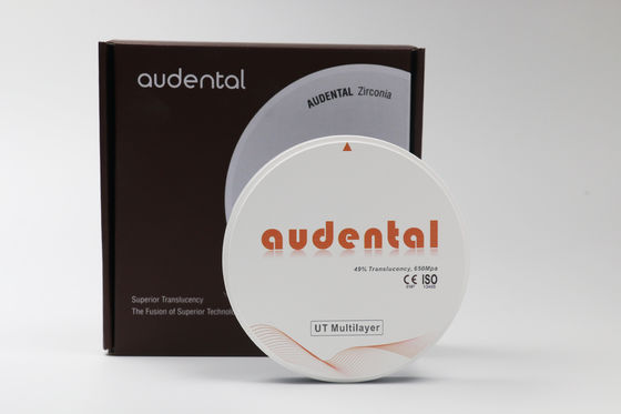 Bloc de zirconium dentaire de haute qualité pour obtenir une esthétique optimale avec une grande translucide et résistance