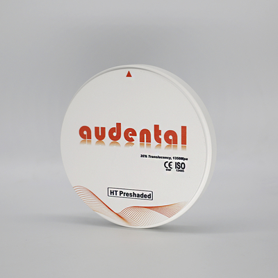 Audental Meilleur Prix HT Blocs de Zircone Blanc Système CAD CAM de Laboratoire Dentaire Consommables Dentaires Zircone
