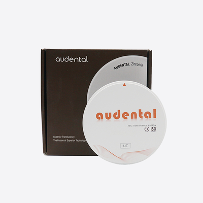Produit chaud Audental UT/DUT Zircone dentaire blanche Bon prix pour laboratoire dentaire