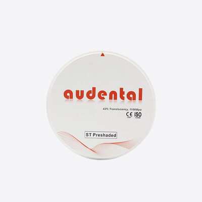 Bloc de zircone pré-teinté offrant un matériau biocompatible et un excellent comportement optique pour les restaurations dentaires naturelles